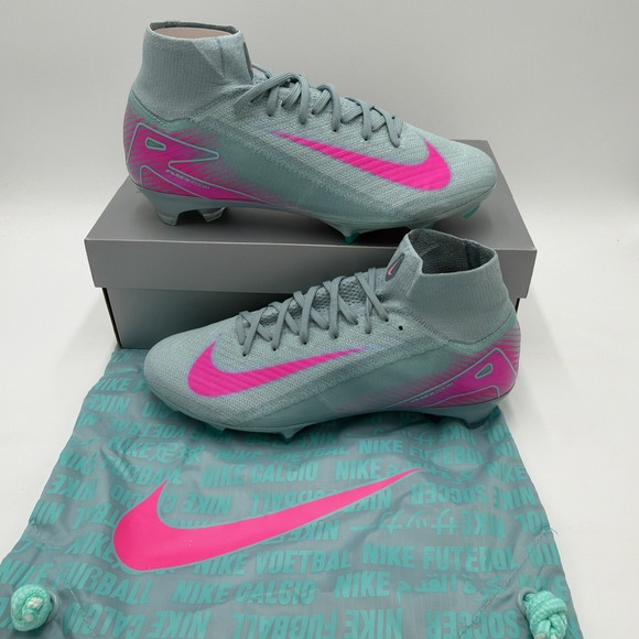 Nike Zoom Mercurial Superfly 10 Elite FG Soccer Cleats Men\'s Size 9.5 Fq1454 301